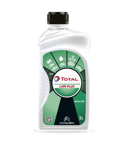 Fluide hydraulique TotalEnergies FLUIDE LHM PLUS (1L) (© totalenergies.com).