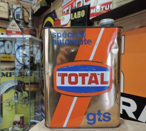 Bidon d'huile TOTAL gts (© rouleetvintage.net)