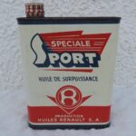 Bidon d'huile Renault Spéciale sport (© rouleetvintage.net)