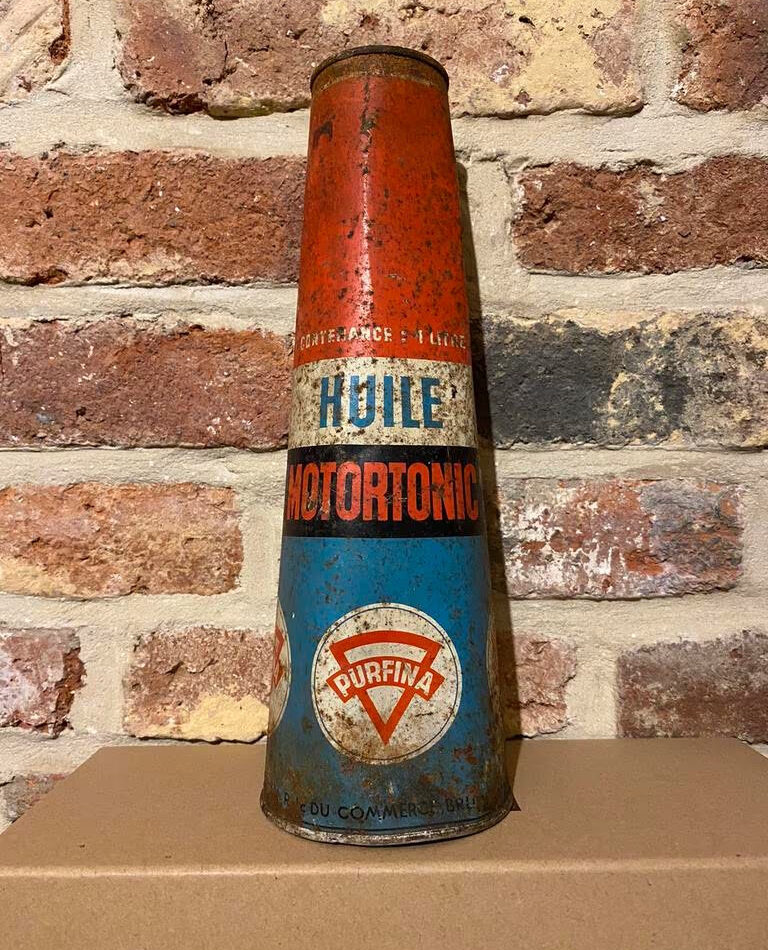 Bidon d'huile Purfina (© 2ememain.be)