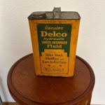 Ancien bidon d'huile Delco 1939 (© ricardo.ch)