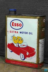 Bidon ESSO Extra Motor Oil (© marinette-vintage.blogspot.com)