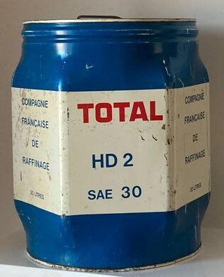 Bidon/fût (20L) Total "HD 2" (© catawiki.com)