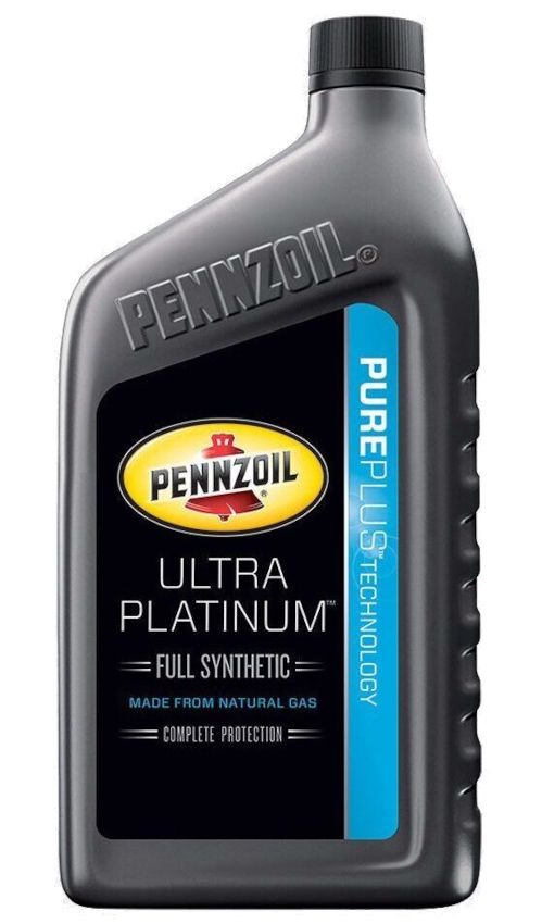 Bidon d'huile « ULTRA PLATINUM » par PENNZOIL (© fr.pinterest.com)