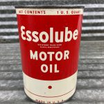 Bidon rond Essolube (© etsy.com)