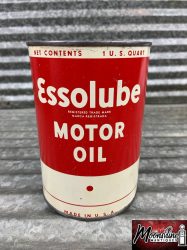 Bidon rond Essolube (© etsy.com)