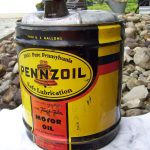 Bidon Penzoil de 5 gallon d'huile (© ebay.com)
