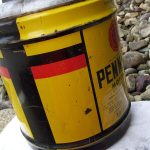 Bidon Penzoil de 5 gallon d'huile (© ebay.com)