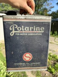 Grand bidon d'huile Polarine (©ebay.fr)