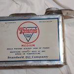 BOÎTE VINTAGE HUILE POLAIRE STANDARD DEMI-GALLON (© ebay.fr)