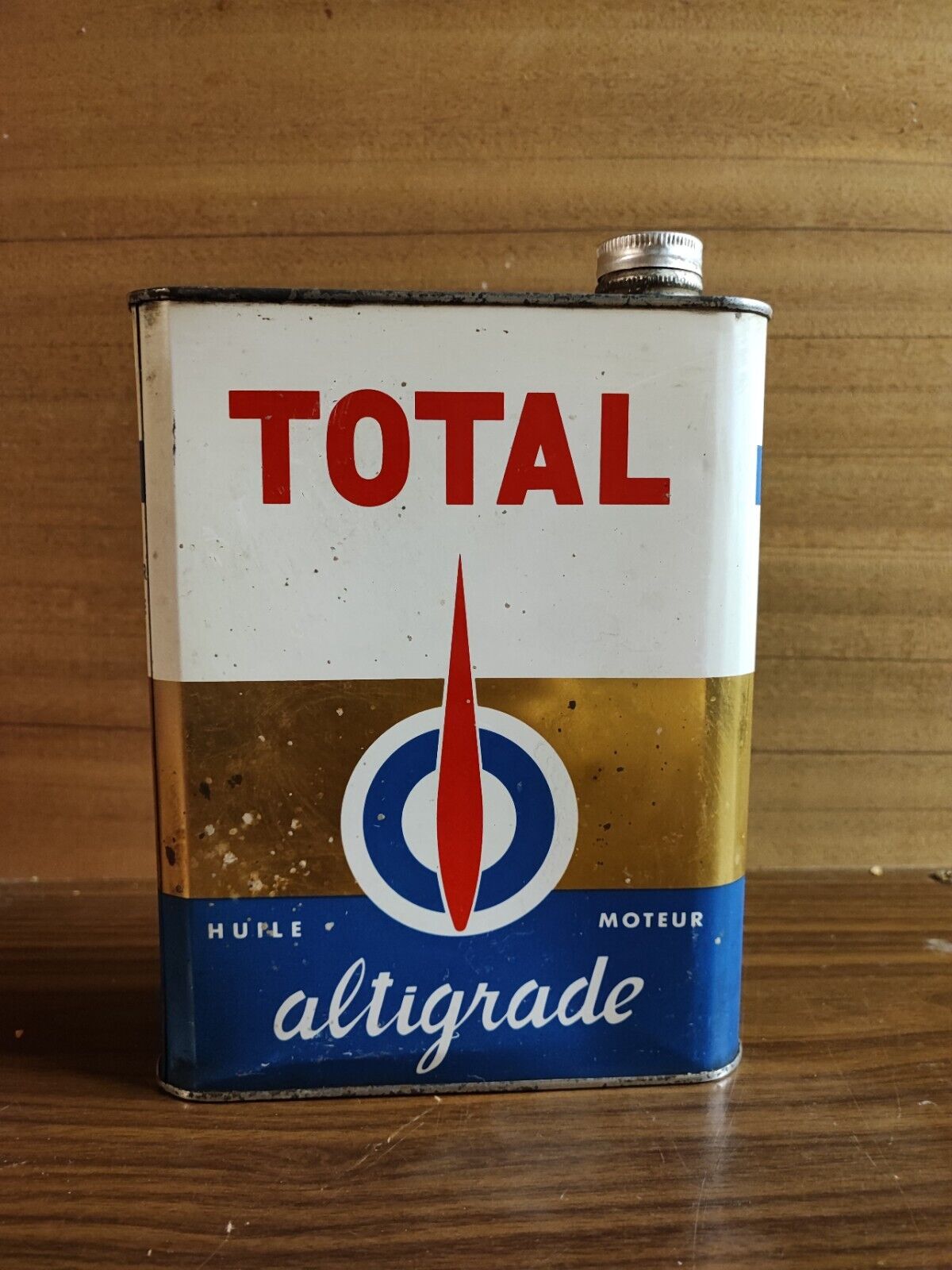 Bidon d'huile Total Altigrade (ebay.fr)