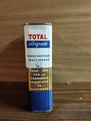 Bidon d'huile Total Altigrade (ebay.fr)