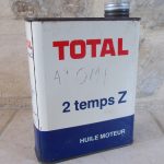 Ancien Bidon d'Huile TOTAL 2 temps Z (© ebay.fr)