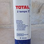Ancien Bidon d'Huile TOTAL 2 temps Z (© ebay.fr)