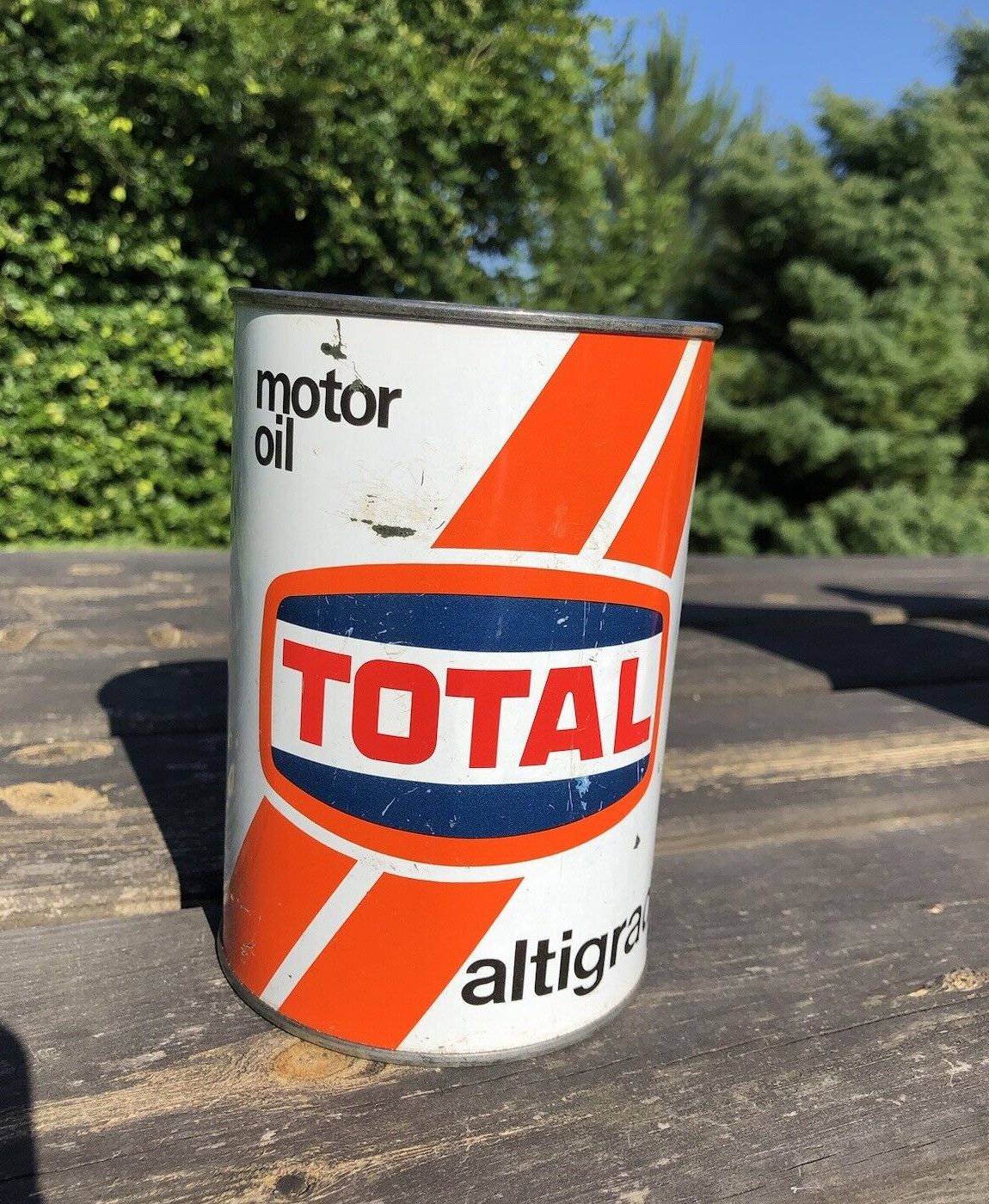 Bidon d'huile Total "altigrade" (© ebay.fr)