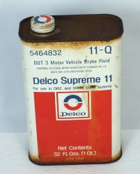 Liquide frein pour Delco « Supreme11 » GM (© ebay.fr)
