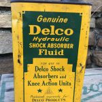 Ancien bidon d'huile Delco 1939 (© ebay.fr)