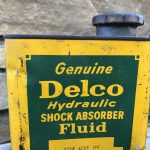 Ancien bidon d'huile Delco 1939 (© ebay.fr)