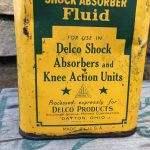 Ancien bidon d'huile Delco 1939 (© ebay.fr)