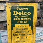 Ancien bidon d'huile Delco 1939 (© ebay.fr)