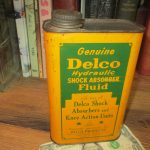 Ancien bidon d'huile Delco 1939 (© ebay.fr)