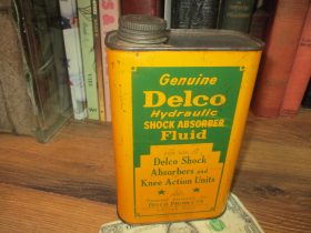 Ancien bidon d'huile Delco 1939 (© ebay.fr)