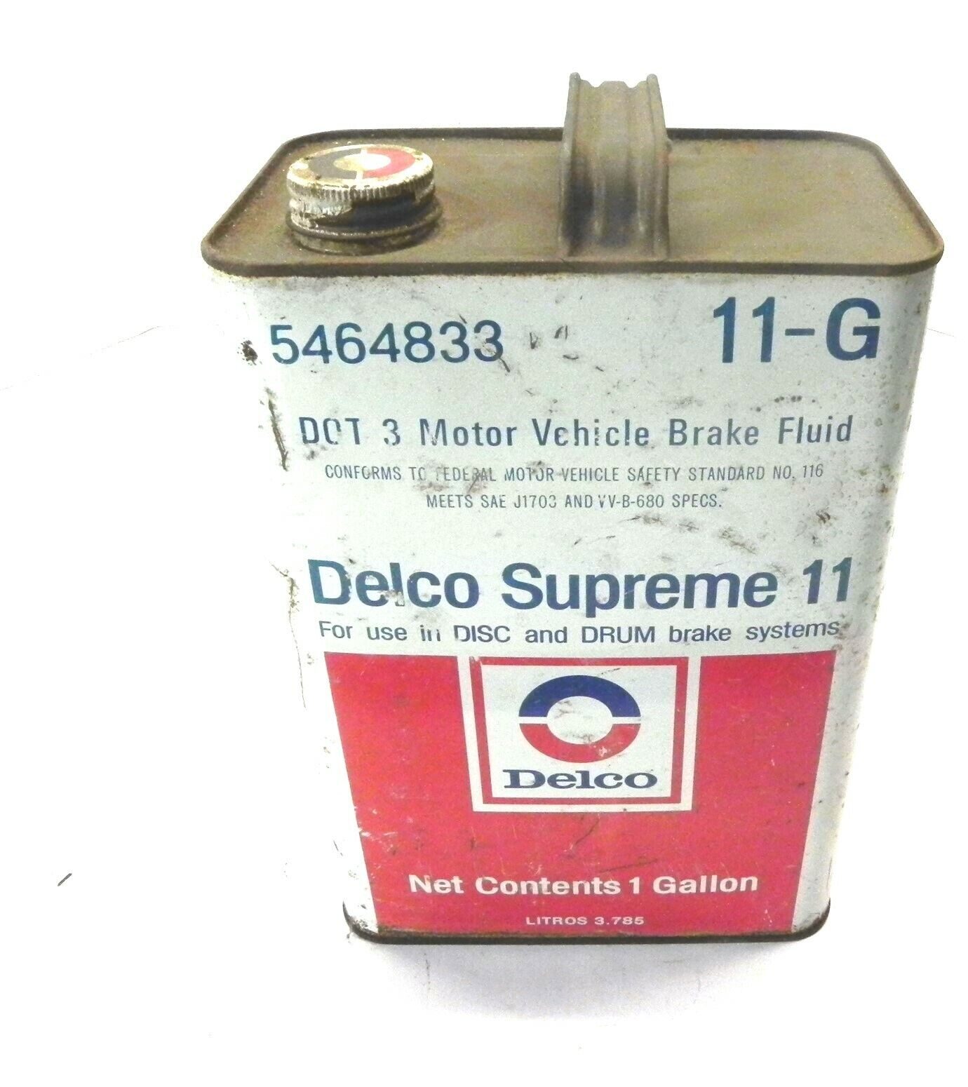 Liquide frein pour Delco « Supreme11 » avec poignée (© ebay.fr)