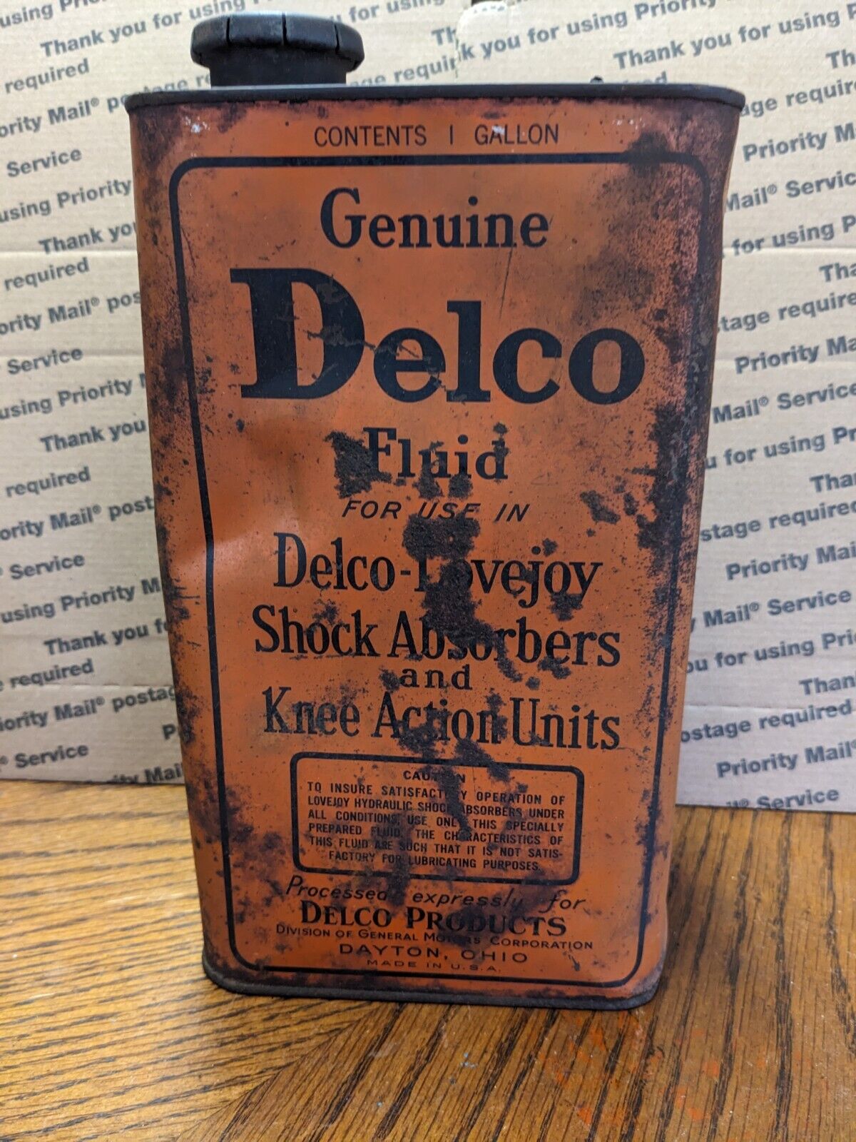 Fluide Delco pour amortisseurs (© ebay.fr)