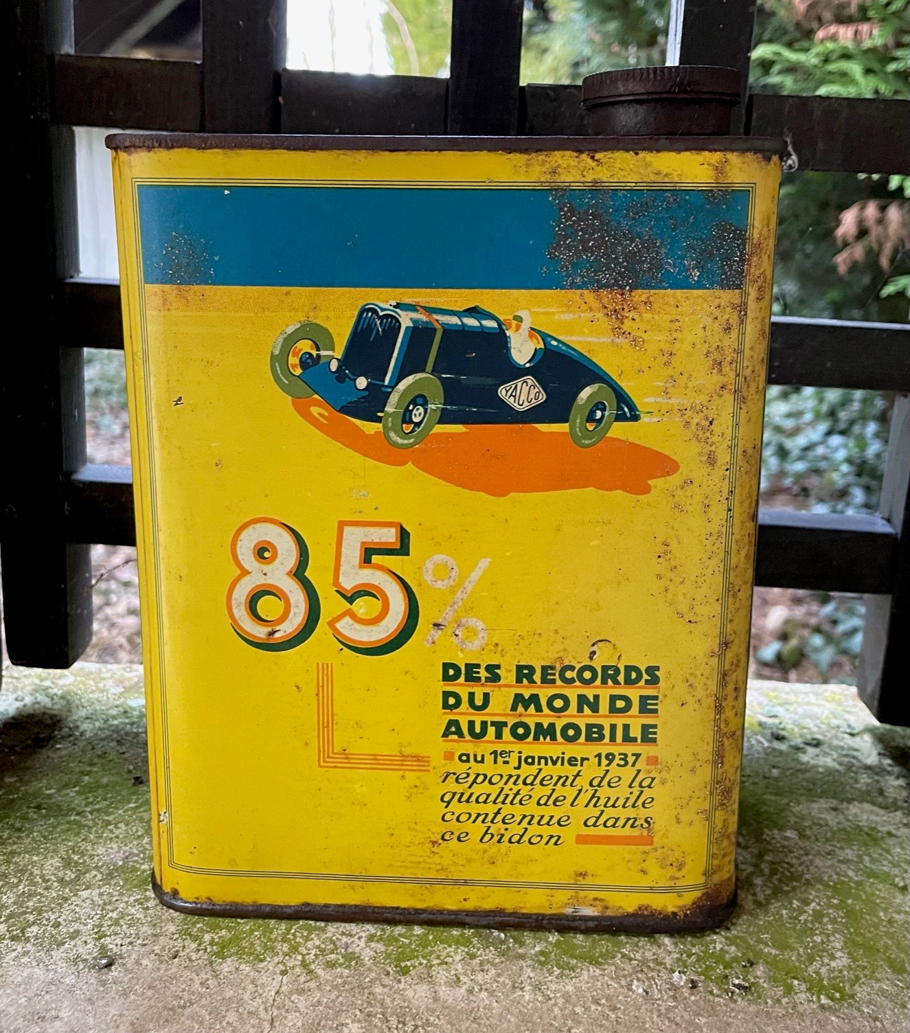 Huile YACCO : 85% des records du monde... (© yacco.com)