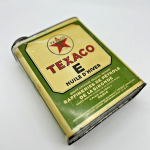 Bidon d'huile TEXACO (FR) type "E, Huile d'hiver" (© ebay.fr)