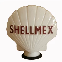 Globe de pompe à essence ShellMex Oil des années 1930-40 (© barrett-jackson.com)