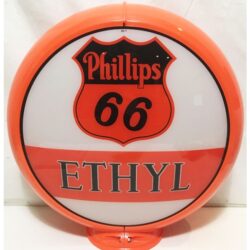 Globe de pompe à essence Phillips 66 Ethyl (V2) (© fiftiesstore.com)