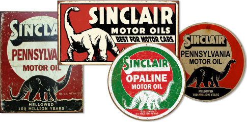 Panneaux "Motor Oil", sinclair