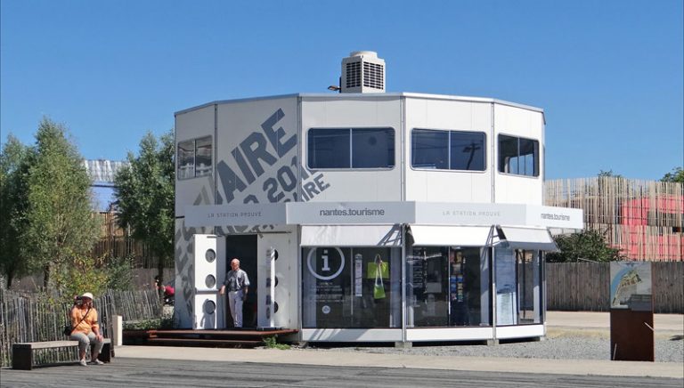 Station Total modèle Jean Prouvé : après