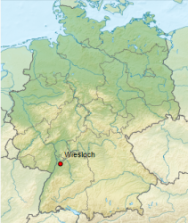 Carte de Wiesloch (© Wikipédia)