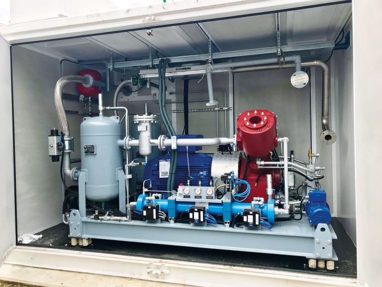 Installation : compresseur (© fornovogas.it)