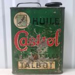 Bidon d'huile CASTROL - « TALBOT »