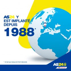 AS24 en France depuis 1988 (© Facebook AS24Stations)