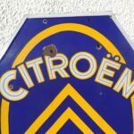 Plaque émaillée CITROËN "AGENCE 691" (© rouleetvintage.net)