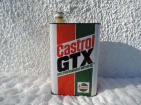 Bidon d'huile CASTROL GTX (© rouleetvintage.net)
