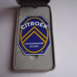 Plaque émaillée Citroën "CONCESSIONNAIRE EXCLUSIF" (© ebay.fr)