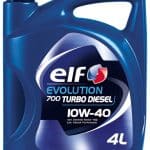 Huile ELF EVOLUTION 700 TURBO DIESEL 10W-40 4L (© totalenergies.com)
