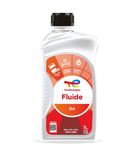 Fluide hydraulique TotalEnergies FLUIDE DA (1L) (© totalenergies.com)