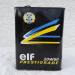 Bidon ELF PRESTIGRADE 20W50 (1992) (© rouleetvintage.net)