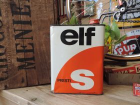 Bidon d'huile Elf "Presti S" (© rouleetvintage.net)