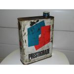 Bidon huile ELF Prestigrade préconisé par CALTEX (© depotdachille.fr)