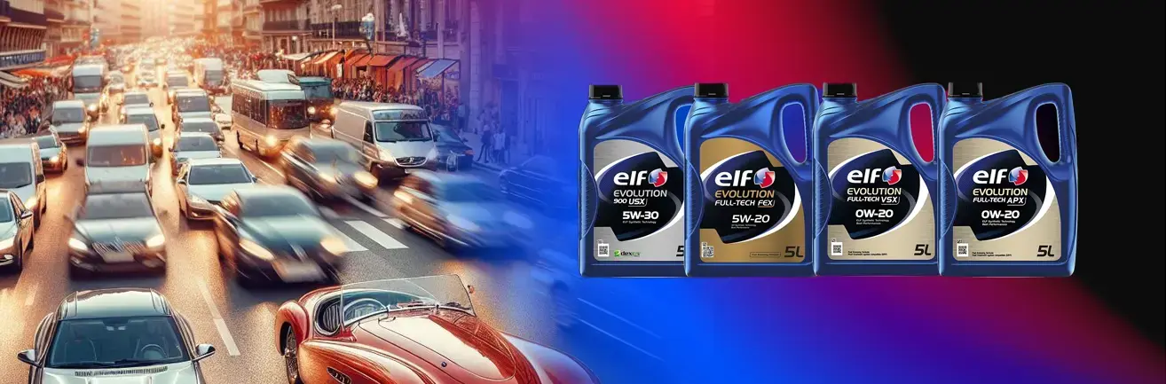 «Gamme de produits véhicule». Par elf.com (© elf.com)