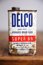 Liquide pour frein GM par DELCO "Super 99"