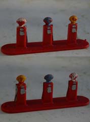 Volucompteurs Shell / made in Hong Kong, années1960