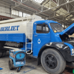 Fondée en 1926, et bénéficiant aujourd’hui du soutien de Renault Trucks tout en étant une filiale de TotalEnergies, l’entreprise Huiles Berliet continue sa route. © Huiles Berliet - TLSP
